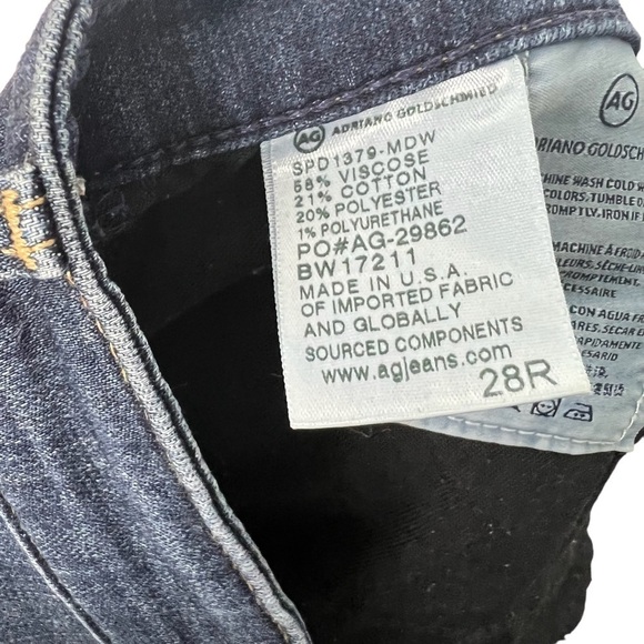 AG Adriano GOLDSCHMIED The Farrah Skinny Jeans Size 28R - Picture 6 of 7